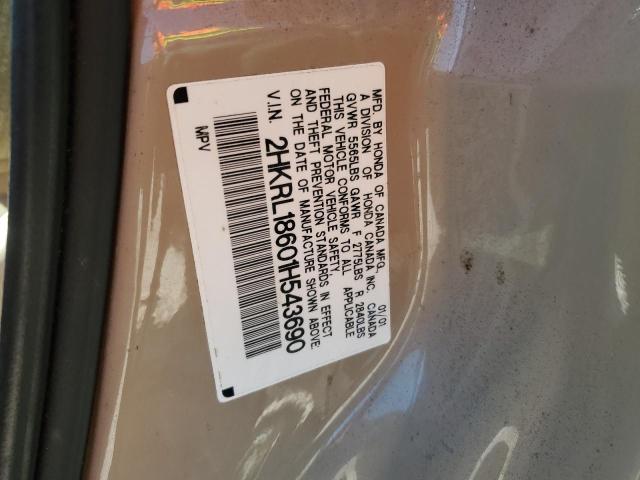 Photo 12 VIN: 2HKRL18601H543690 - HONDA ODYSSEY EX 