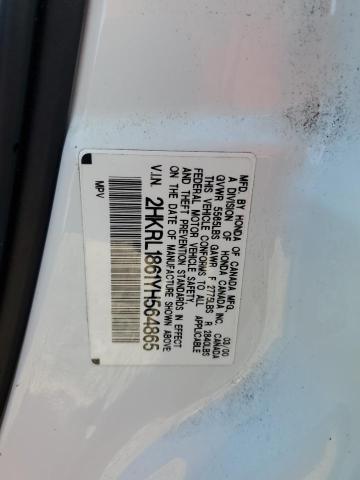 Photo 12 VIN: 2HKRL1861YH564865 - HONDA ODYSSEY EX 