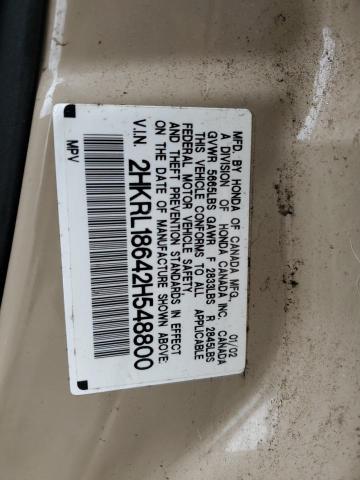 Photo 12 VIN: 2HKRL18642H548800 - HONDA ODYSSEY EX 