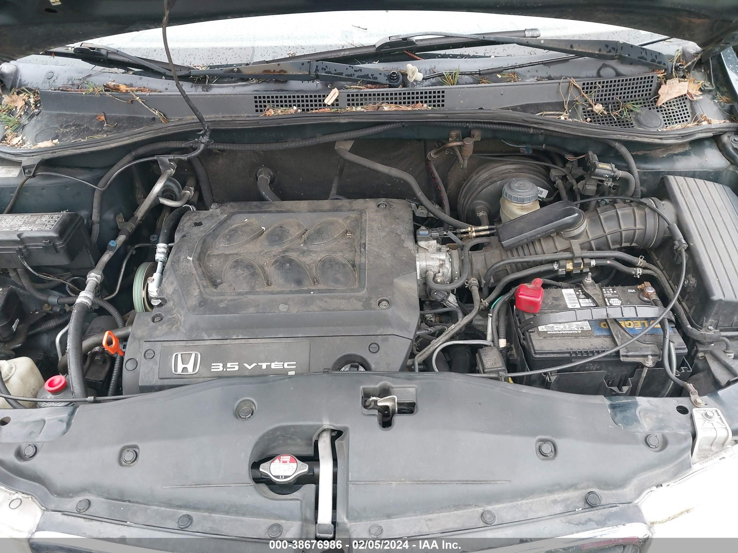 Photo 9 VIN: 2HKRL18691H545731 - HONDA ODYSSEY 