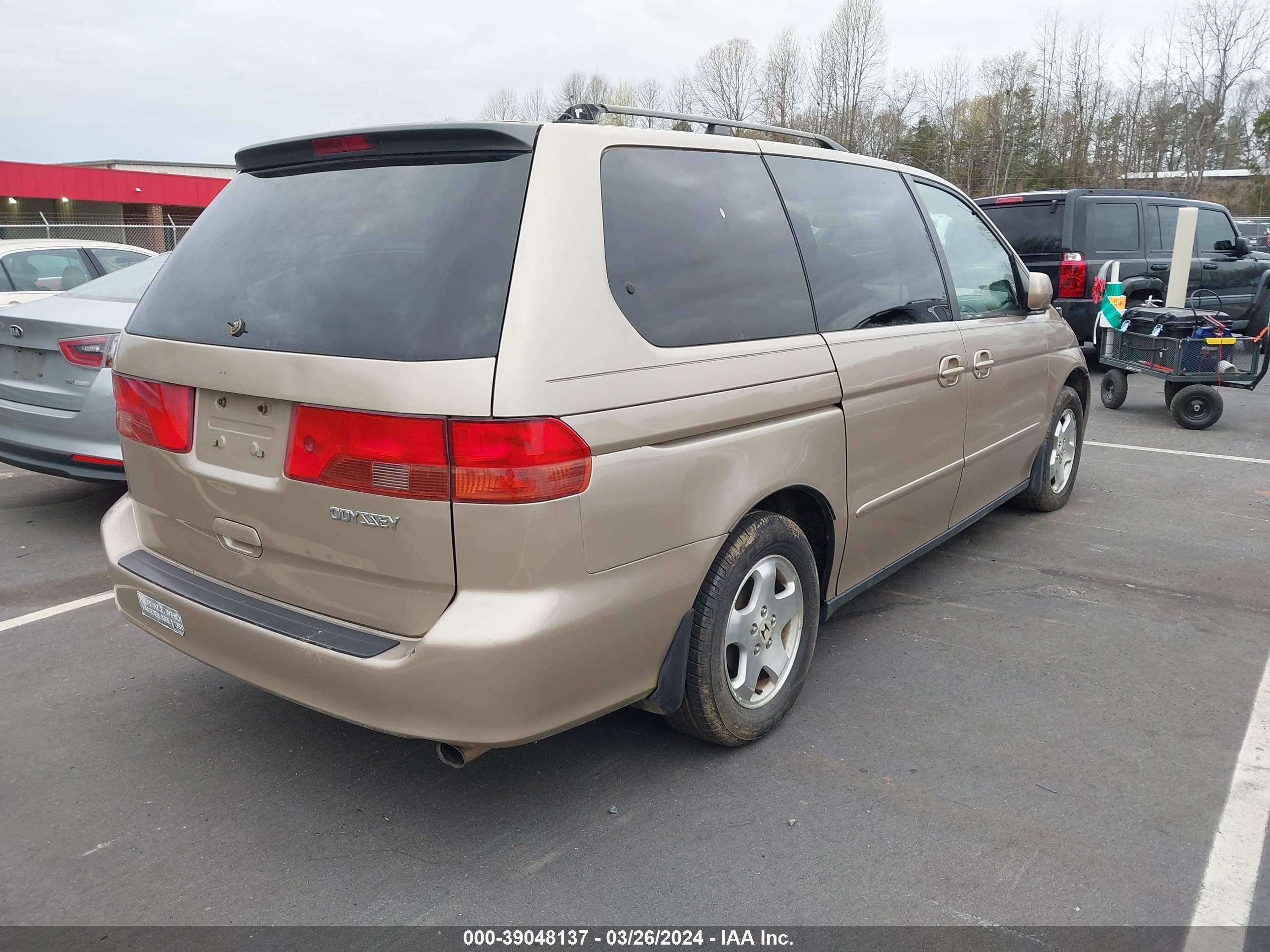 Photo 3 VIN: 2HKRL186X1H599328 - HONDA ODYSSEY 