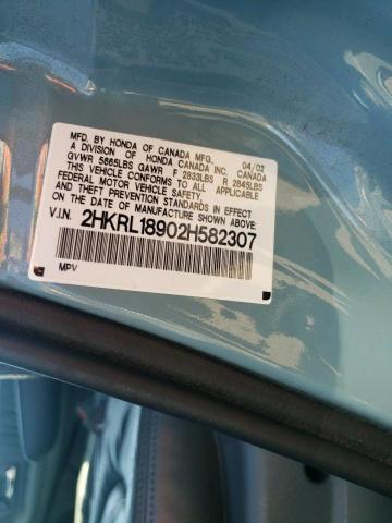 Photo 13 VIN: 2HKRL18902H582307 - HONDA ODYSSEY EX 