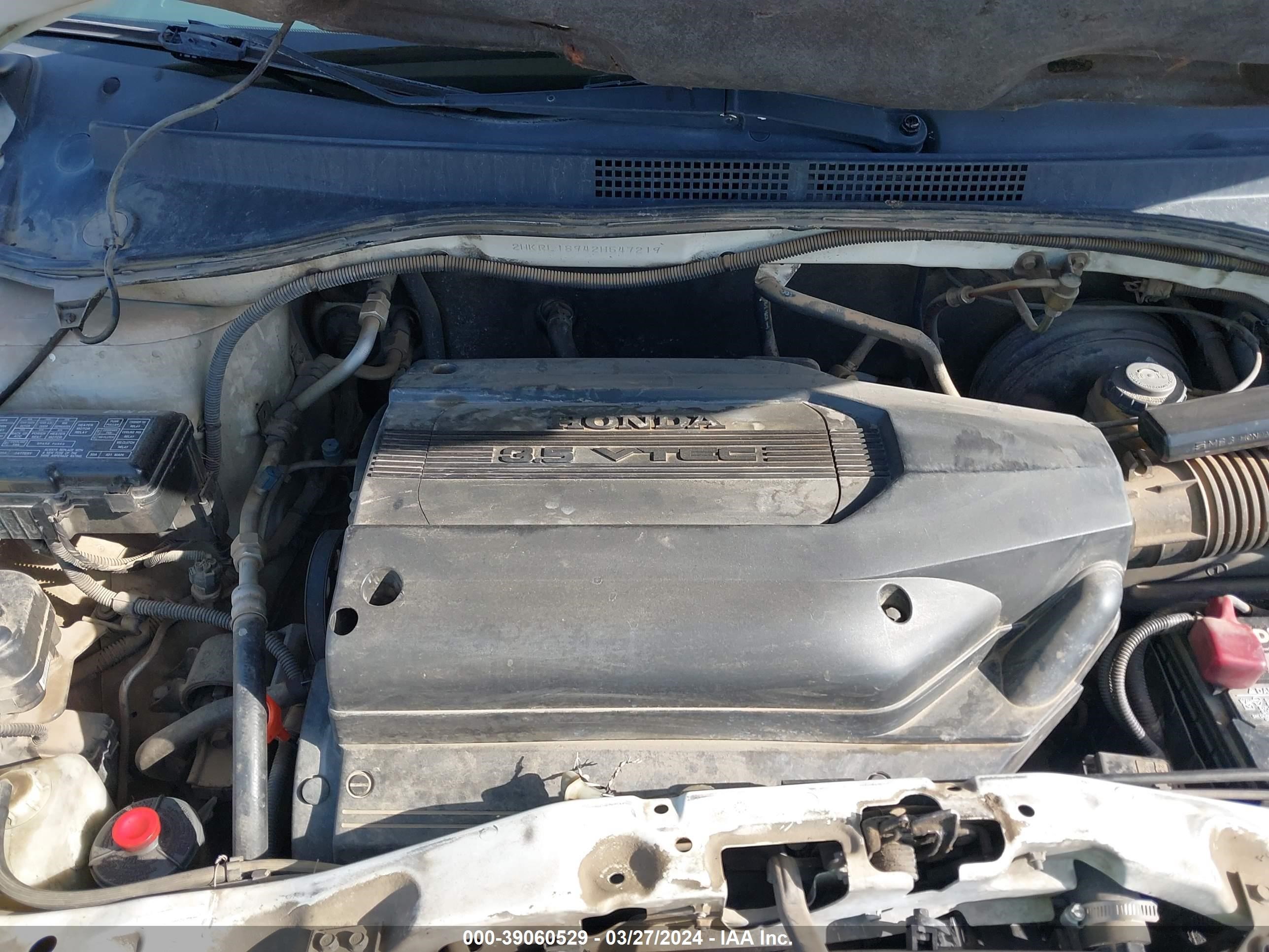 Photo 9 VIN: 2HKRL18942H547219 - HONDA ODYSSEY 