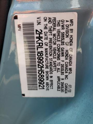 Photo 13 VIN: 2HKRL18992H589921 - HONDA ODYSSEY EX 