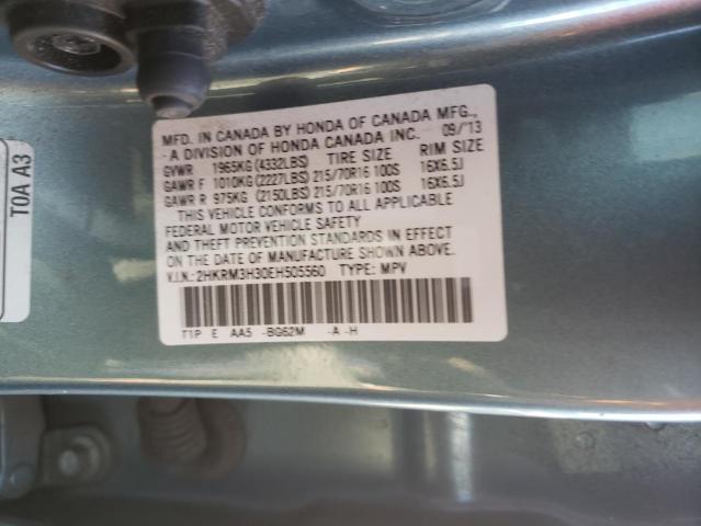 Photo 9 VIN: 2HKRM3H30EH505560 - HONDA CR-V LX 