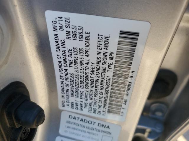 Photo 13 VIN: 2HKRM3H30EH536601 - HONDA CR-V LX 