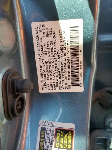 Photo 12 VIN: 2HKRM3H31EH503025 - HONDA CR-V LX 