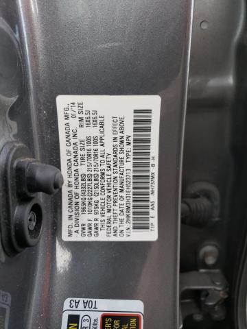 Photo 11 VIN: 2HKRM3H31EH523713 - HONDA CRV 