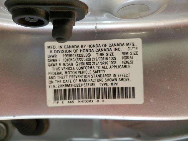 Photo 11 VIN: 2HKRM3H32EH523185 - HONDA CRV 