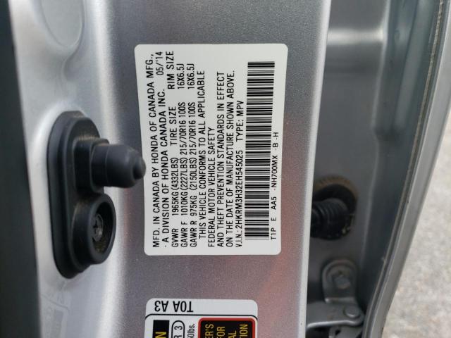 Photo 12 VIN: 2HKRM3H32EH545025 - HONDA CRV 