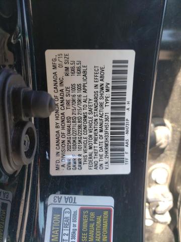 Photo 11 VIN: 2HKRM3H33FH513671 - HONDA CR-V LX 