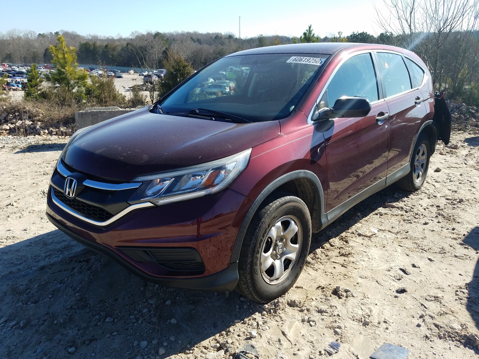 Photo 1 VIN: 2HKRM3H33FH522435 - HONDA CR-V LX 