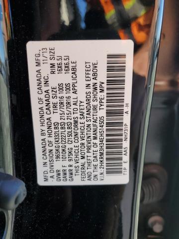 Photo 13 VIN: 2HKRM3H34EH514505 - HONDA CR-V LX 