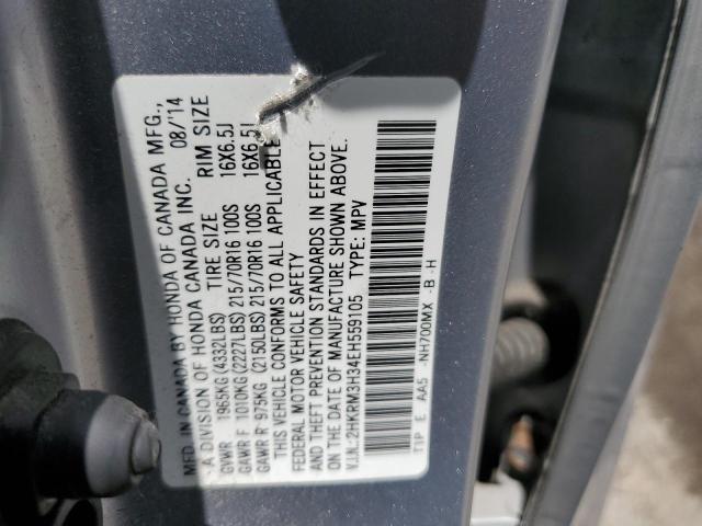 Photo 12 VIN: 2HKRM3H34EH559105 - HONDA CRV 