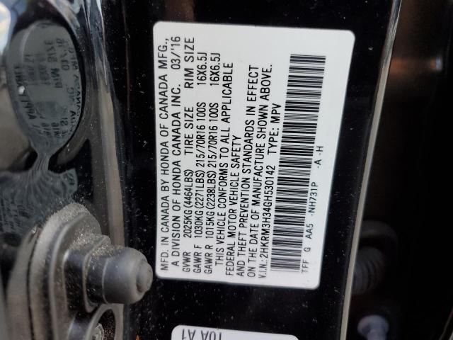 Photo 11 VIN: 2HKRM3H34GH530142 - HONDA CRV 