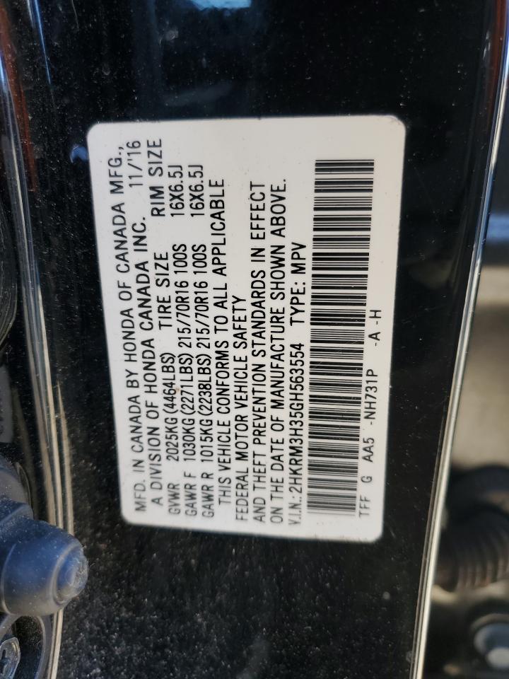 Photo 12 VIN: 2HKRM3H35GH563554 - HONDA CR-V 