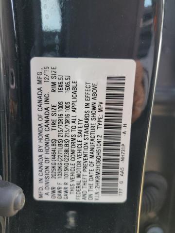 Photo 12 VIN: 2HKRM3H36GH510412 - HONDA CR-V LX 