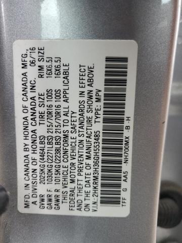 Photo 12 VIN: 2HKRM3H36GH553485 - HONDA CR-V LX 