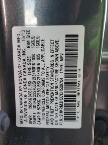 Photo 11 VIN: 2HKRM3H37EH509704 - HONDA CRV 