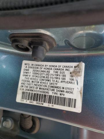 Photo 11 VIN: 2HKRM3H37FH556345 - HONDA CRV 