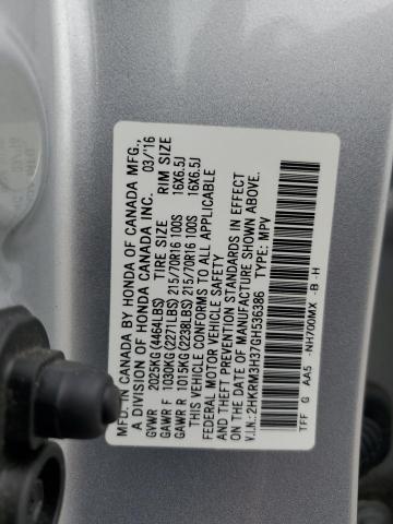 Photo 12 VIN: 2HKRM3H37GH536386 - HONDA CRV 