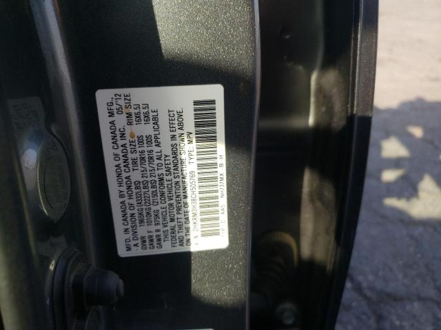 Photo 9 VIN: 2HKRM3H38CH505769 - HONDA CR-V LX 