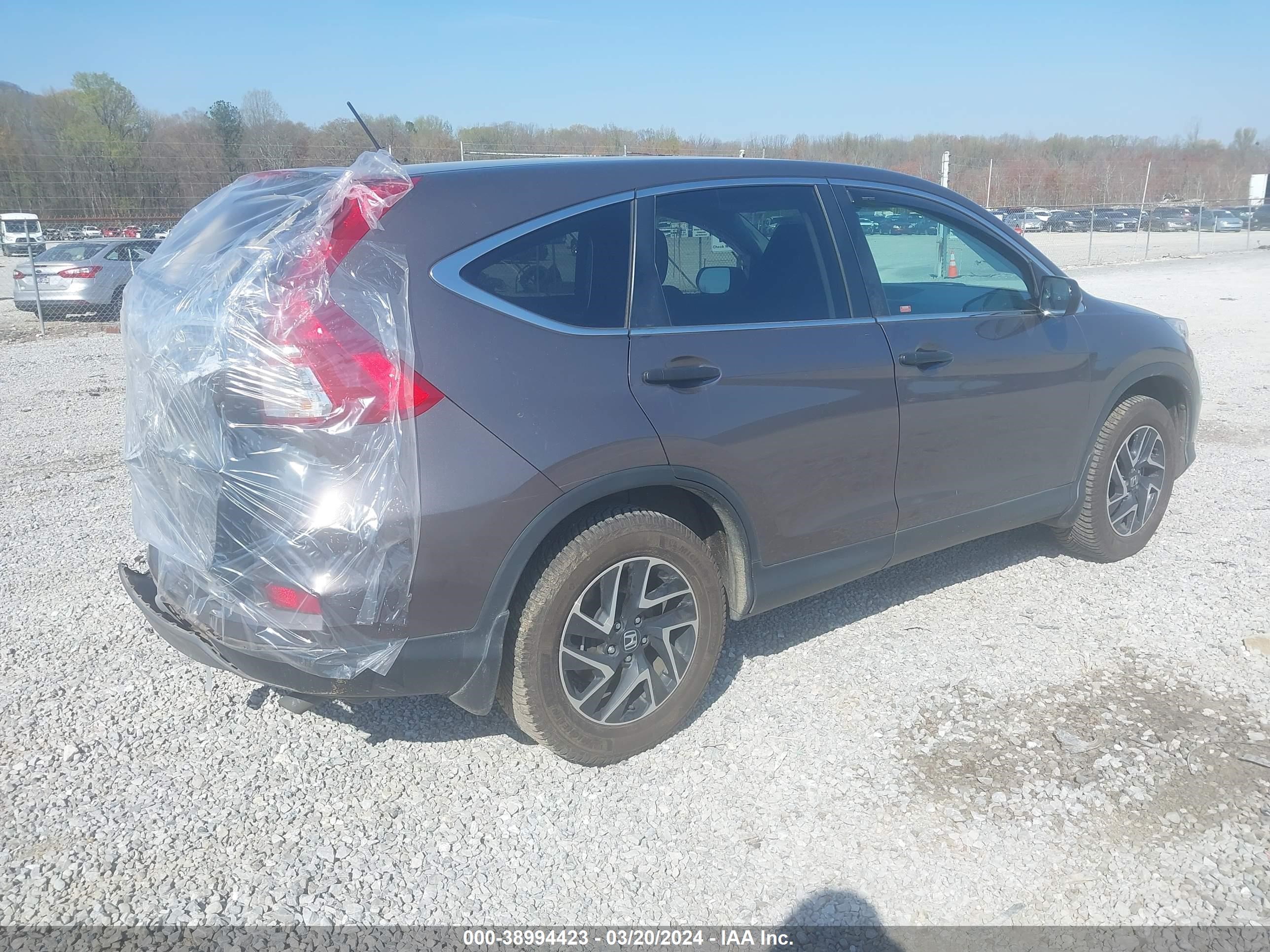 Photo 3 VIN: 2HKRM3H42GH531508 - HONDA CR-V 