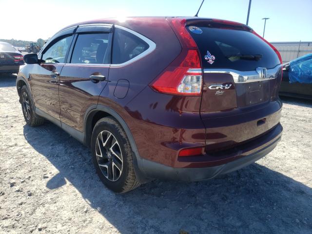 Photo 2 VIN: 2HKRM3H46GH550160 - HONDA CR-V SE 