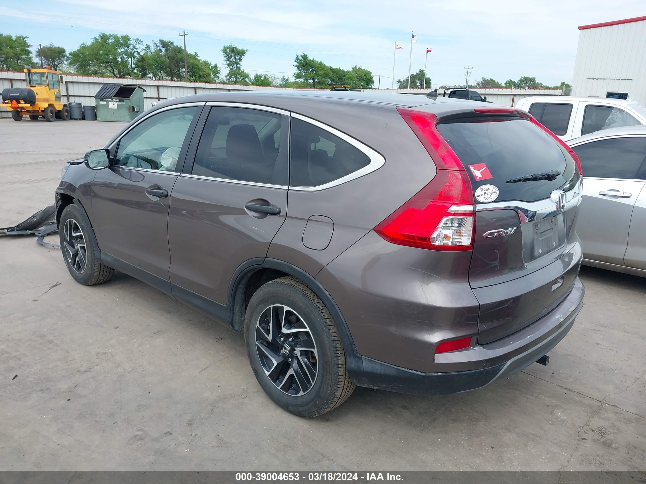 Photo 2 VIN: 2HKRM3H47GH514574 - HONDA CR-V 