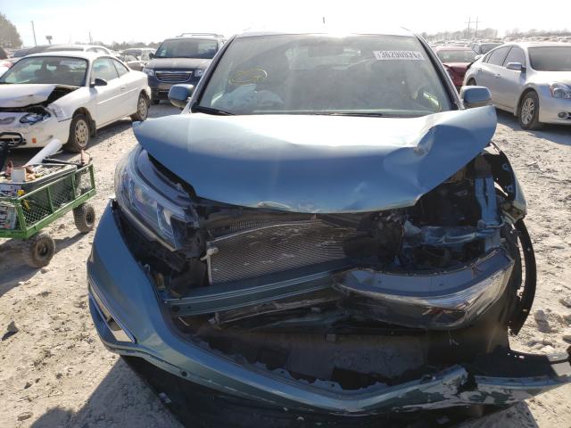 Photo 8 VIN: 2HKRM3H50FH535077 - HONDA CR-V EX 