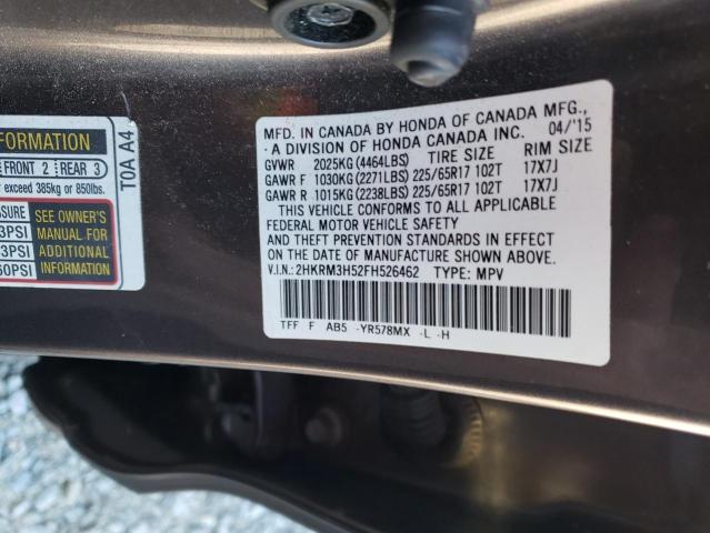 Photo 12 VIN: 2HKRM3H52FH526462 - HONDA CR-V EX 