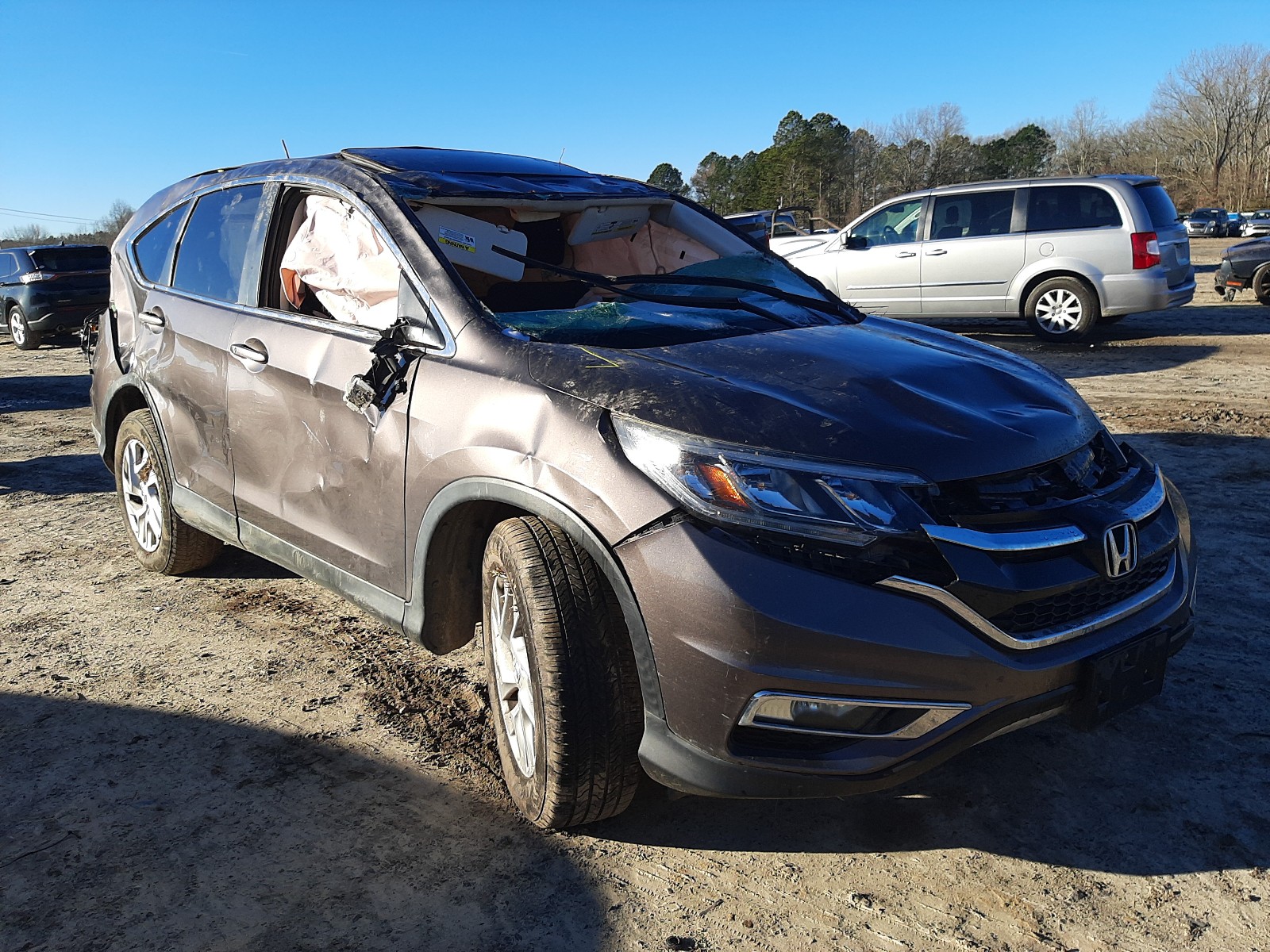 Photo 0 VIN: 2HKRM3H52FH542824 - HONDA CR-V EX 