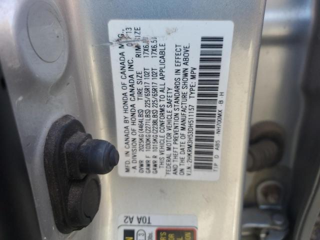 Photo 12 VIN: 2HKRM3H53DH511157 - HONDA CR-V EX 