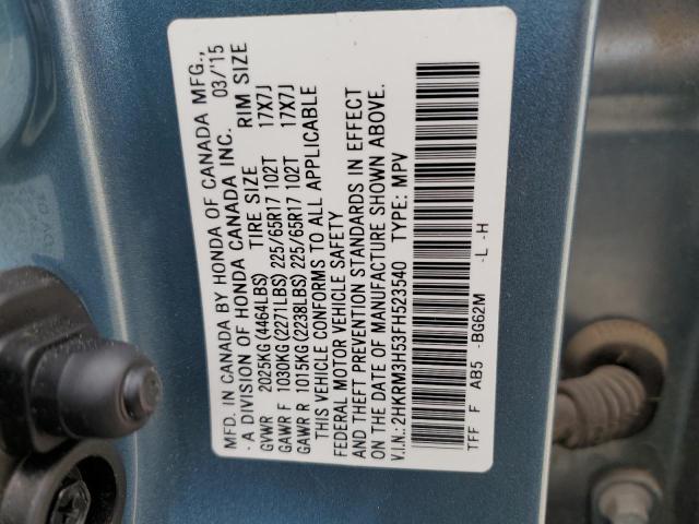 Photo 12 VIN: 2HKRM3H53FH523540 - HONDA CRV 