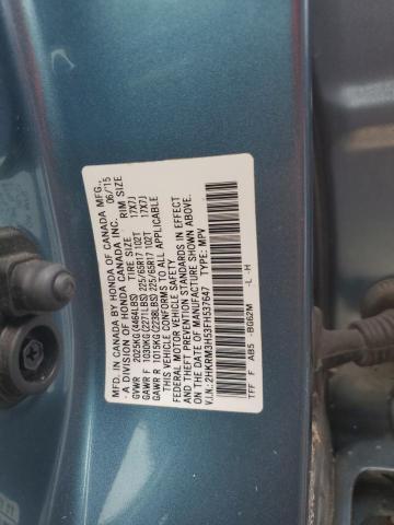 Photo 13 VIN: 2HKRM3H53FH537647 - HONDA CR-V EX 