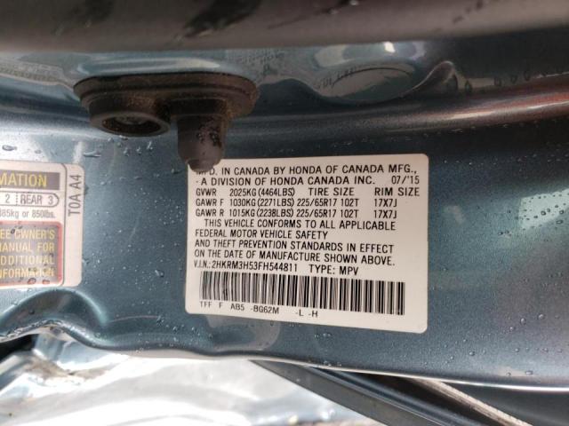 Photo 9 VIN: 2HKRM3H53FH544811 - HONDA CR-V EX 