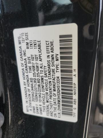 Photo 12 VIN: 2HKRM3H53GH513334 - HONDA CRV 