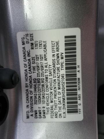 Photo 12 VIN: 2HKRM3H53GH521045 - HONDA CR-V EX 