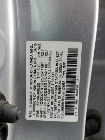 Photo 12 VIN: 2HKRM3H53GH538962 - HONDA CRV 