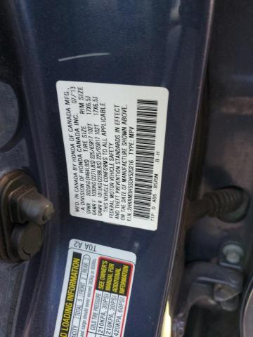 Photo 11 VIN: 2HKRM3H55DH520216 - HONDA CR-V EX 