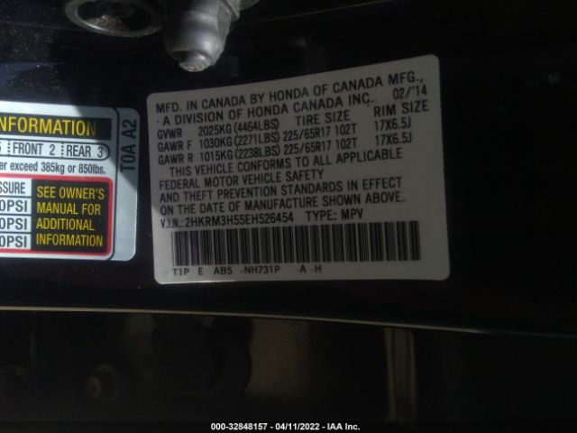 Photo 8 VIN: 2HKRM3H55EH526454 - HONDA CR-V 