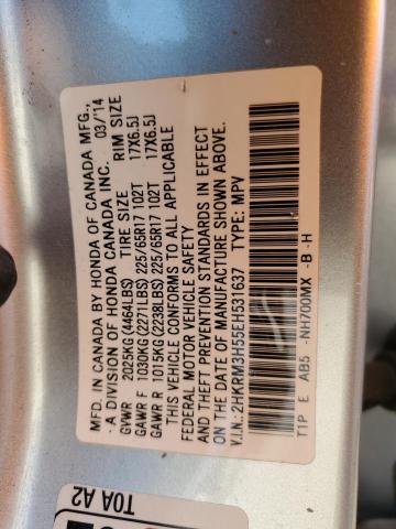 Photo 11 VIN: 2HKRM3H55EH531637 - HONDA CRV 