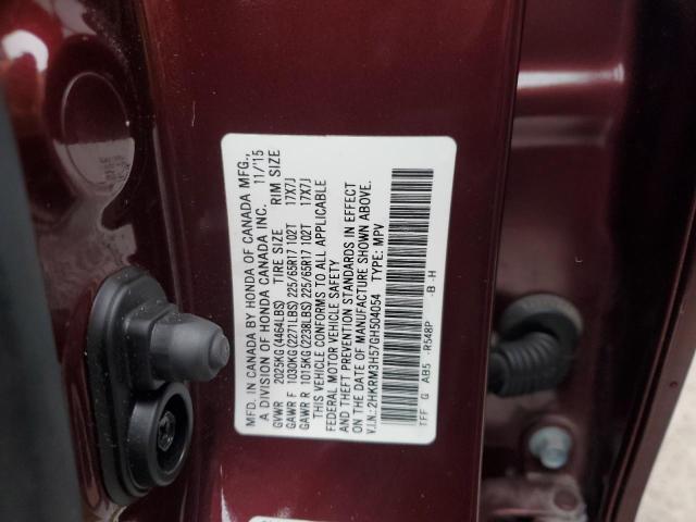 Photo 11 VIN: 2HKRM3H57GH504054 - HONDA CRV 