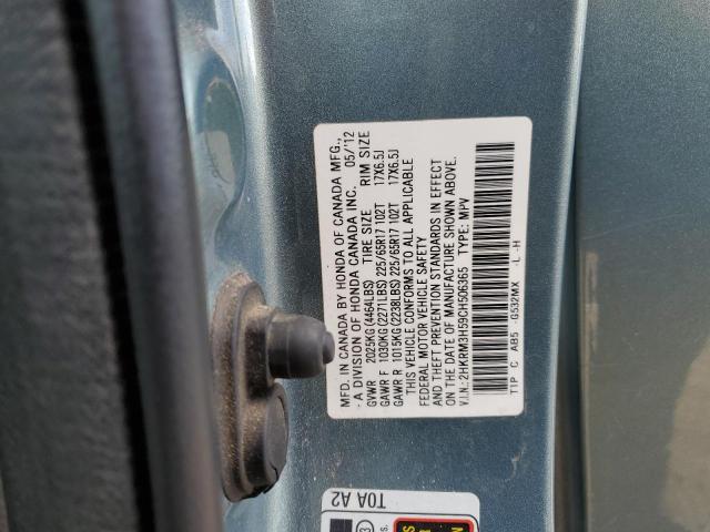 Photo 12 VIN: 2HKRM3H59CH506365 - HONDA CRV 