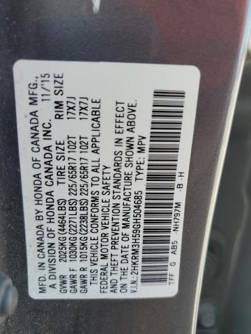 Photo 12 VIN: 2HKRM3H59GH504685 - HONDA CR-V EX 