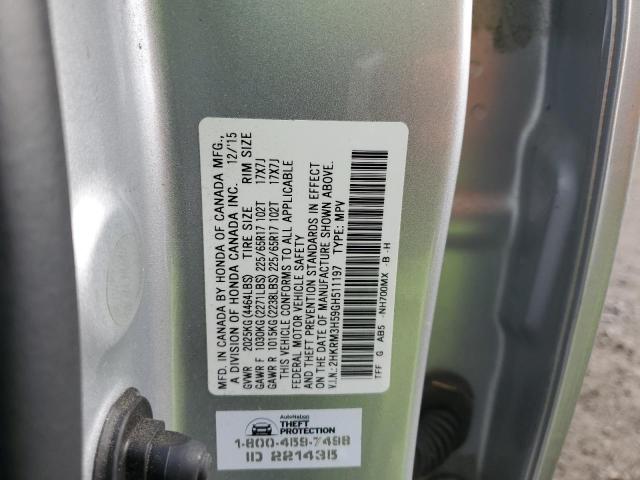 Photo 11 VIN: 2HKRM3H59GH511197 - HONDA CR-V EX 