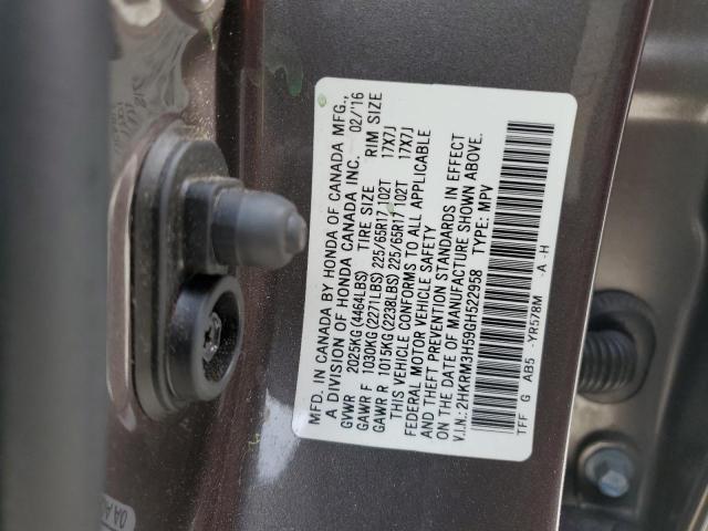 Photo 12 VIN: 2HKRM3H59GH522958 - HONDA CRV 