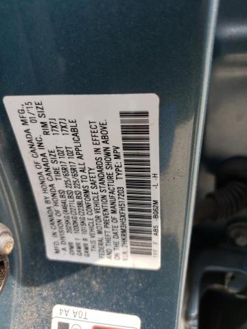 Photo 11 VIN: 2HKRM3H5XFH517203 - HONDA CR-V EX 