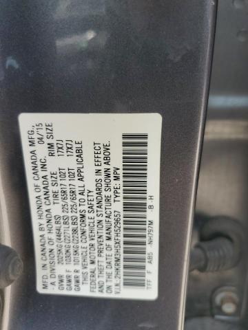 Photo 12 VIN: 2HKRM3H5XFH529657 - HONDA CR-V EX 