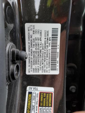 Photo 12 VIN: 2HKRM3H5XGH547710 - HONDA CR-V 